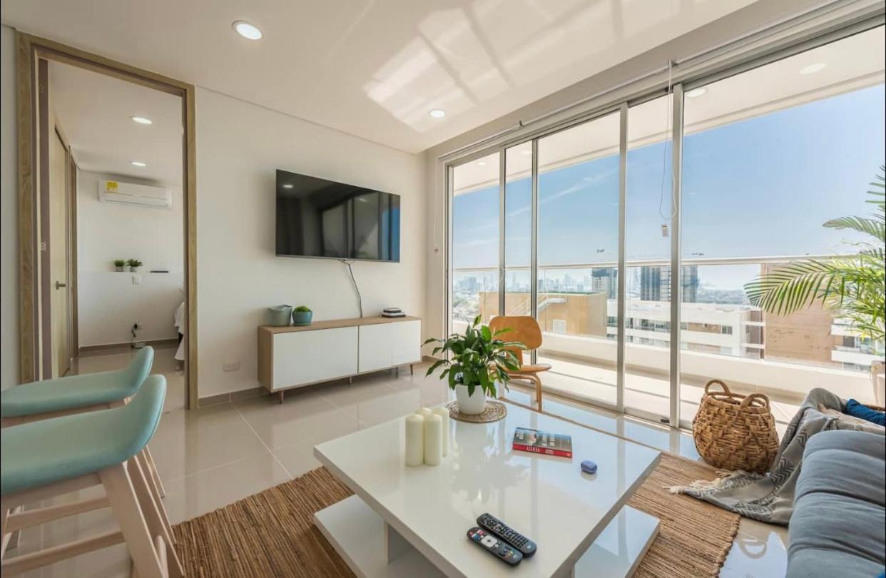 Espectacular Apartamento Con Excelente Vista Cabrero Marina Club Apartment Cartagena