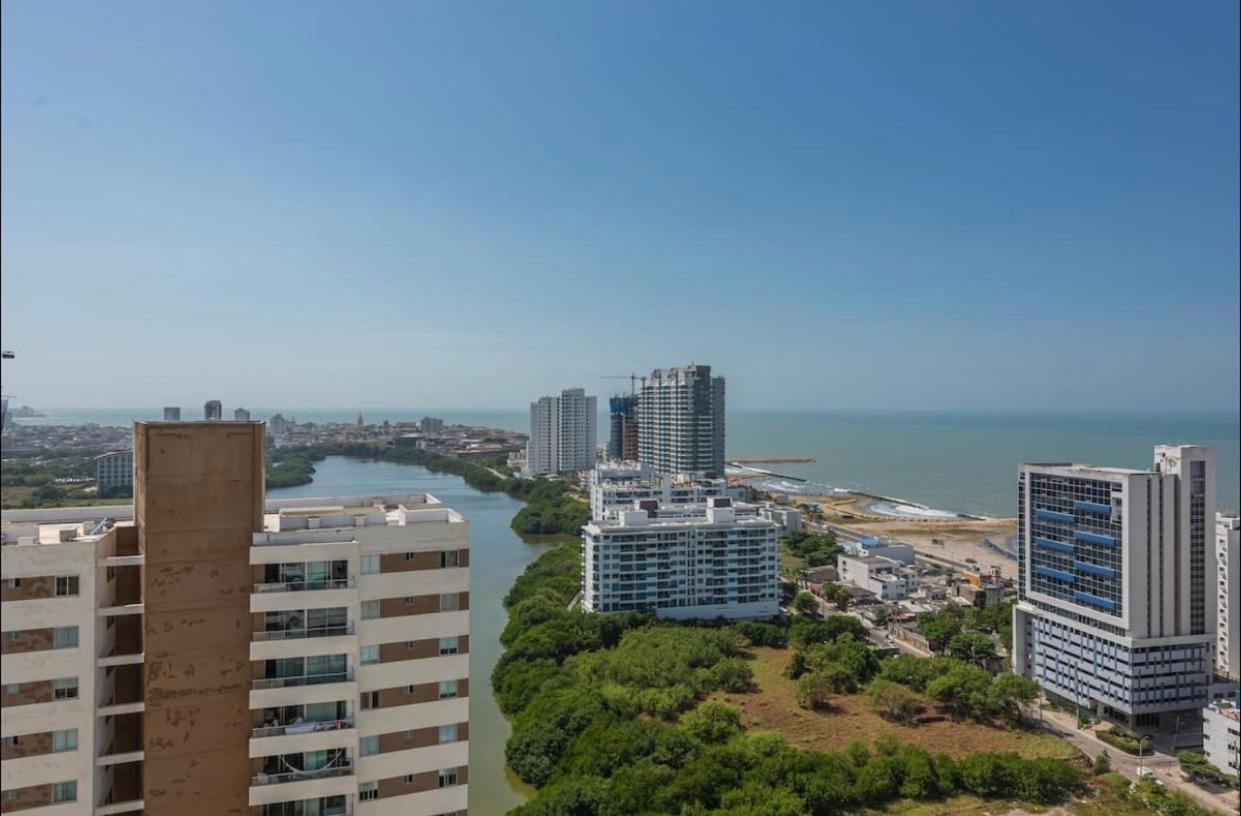 Espectacular Apartamento Con Excelente Vista Cabrero Marina Club Apartment Cartagena