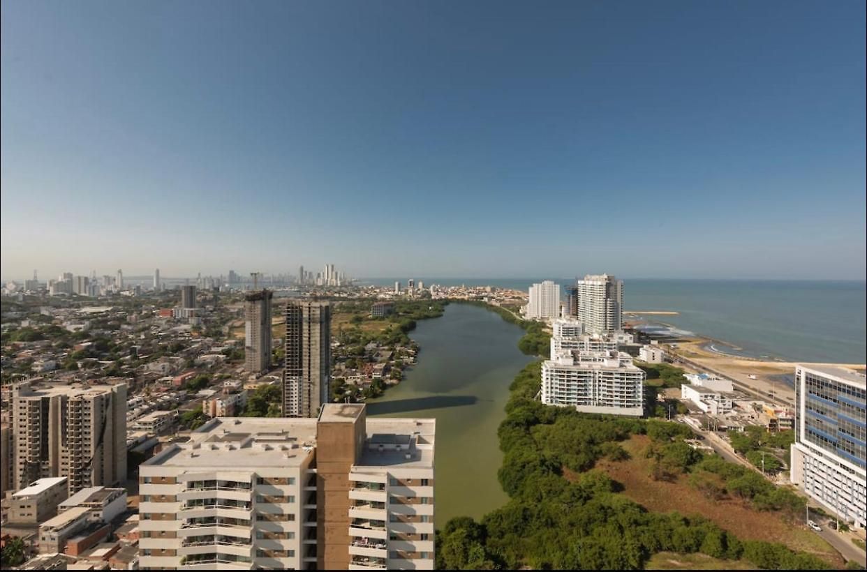 Apartamento Espectacular Apartamento Con Excelente Vista Cabrero Marina Club Cartagena