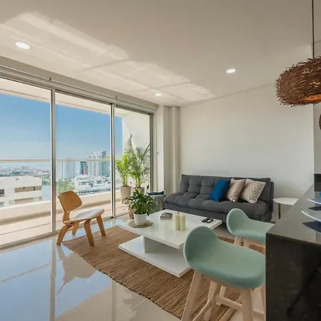 Espectacular Apartamento Con Excelente Vista Cabrero Marina Club *