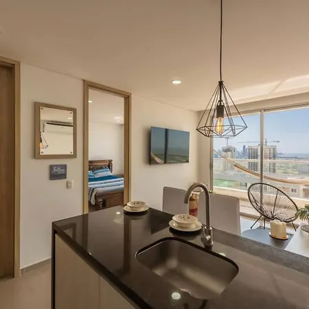Espectacular Apartamento Con Excelente Vista Cabrero Marina Club Cartagena