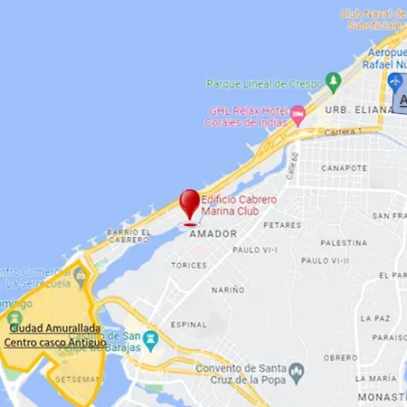 Espectacular Apartamento Con Excelente Vista Cabrero Marina Club Apartment *